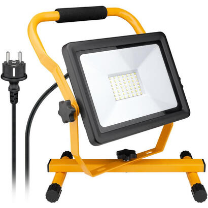 goobay-49983-reflector-negro-amarillo-50-w-led-f