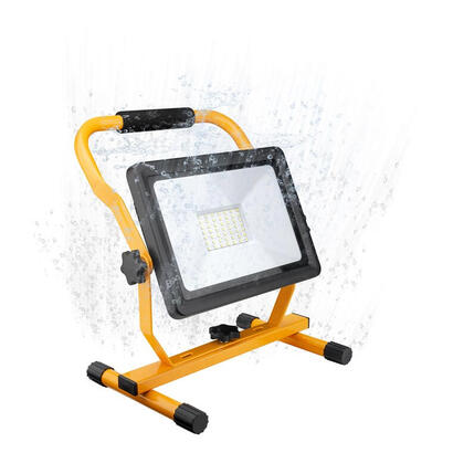 goobay-49983-reflector-negro-amarillo-50-w-led-f