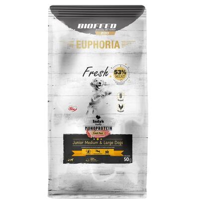 euphoria-fresh-junior-monoprotein-turkey-ml-alimento-seco-para-perros-50g