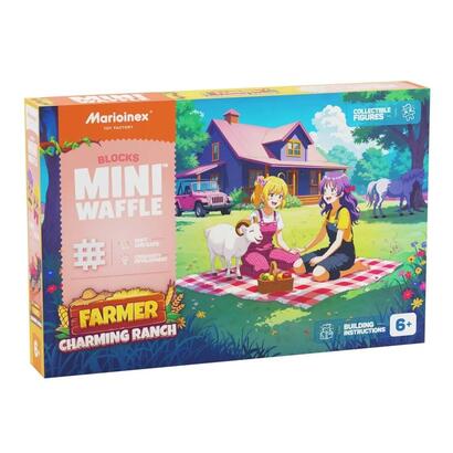 marioinex-bloques-mini-waffle-farmer-encantadora-granja-112-piezas