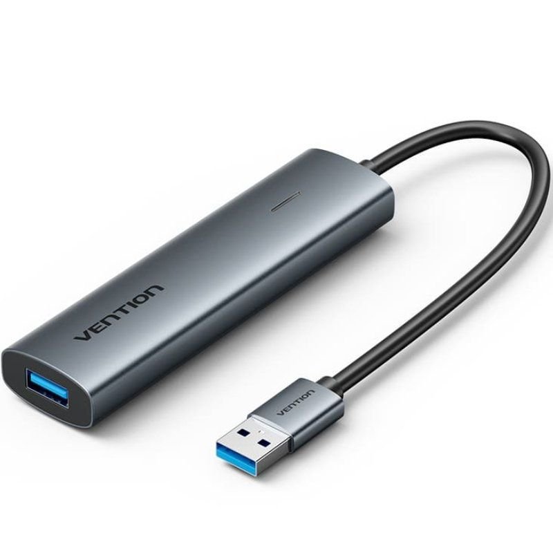 hub-usb-30-vention-tgxhb-1xusb-tipo-c-3xusb-1xusb-tipo-c-pd-gris