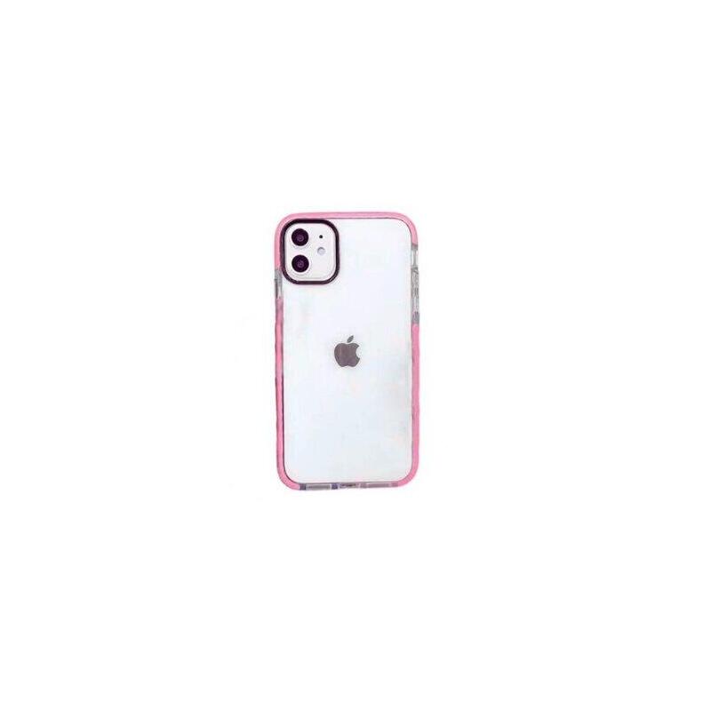 funda-qcharx-iphone-16e-rosa-transparente