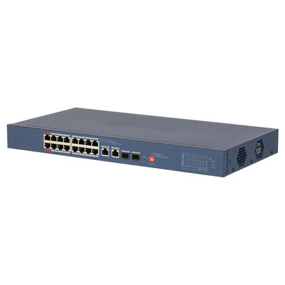 dahua-cs4218-16et-190-v2-switch-poe-16-puertos-10100-2-combo-gigabit-rj45sfp-uplink-190w-gestionable-en-cloud-layer2