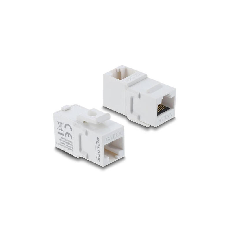delock-keystone-modulokupplung-rj45-hembra-a-hembra-cat6-blanco