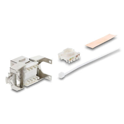 delock-keystone-modulorj45-hembra-a-lsa-cat6a-geschirmt