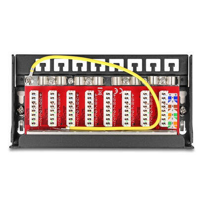 delock-mini-desktop-patchpanel-rj45-hembra-8-port-cat6a-geschirmt-negro