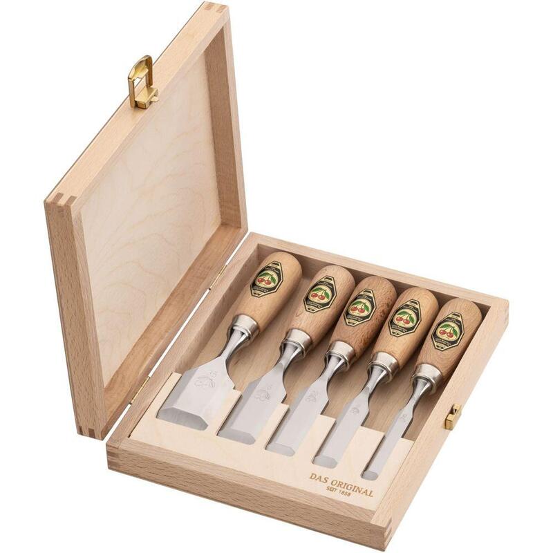 kirschen-kurzbeitelsatz-im-holzkasten-5-tlg