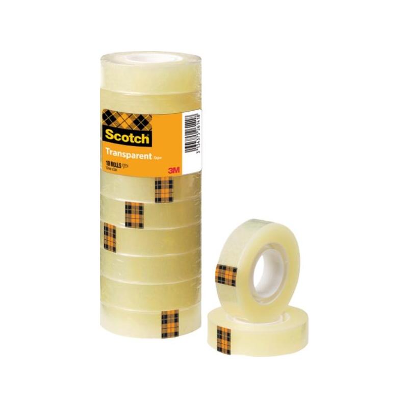 scotch-pack-de-10-cintas-adhesivas-15mm-x-33m-transparente