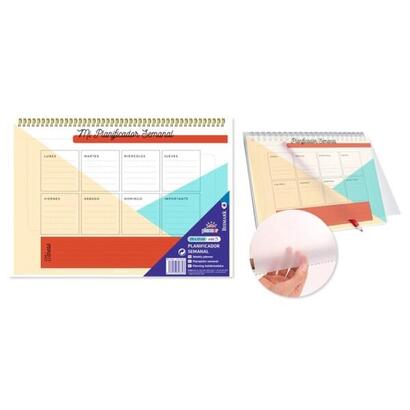 ingraf-planificador-semanal-a4-medidas-29x21cm-espiral-con-tapa-de-polipropileno-50-hojas-de-80grs