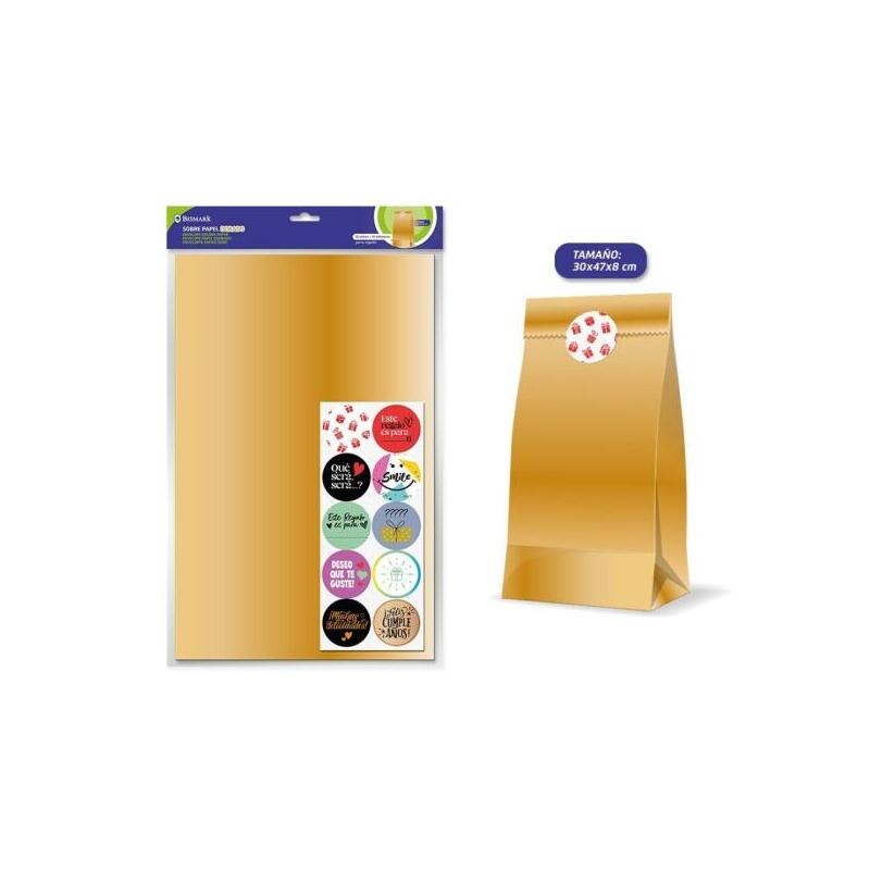 bismark-pack-de-10-sobres-papel-kraft-50grs-con-10-pegatinas-para-cierre-medidas-30x47x8cm-ideal-para-regalos-