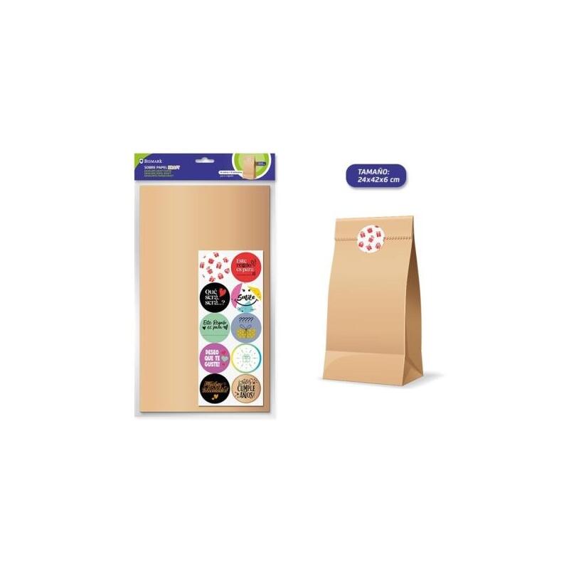 bismark-pack-de-10-sobres-papel-kraft-50grs-con-10-pegatinas-para-cierre-medidas-24x42x6cm-ideal-para-regalos-