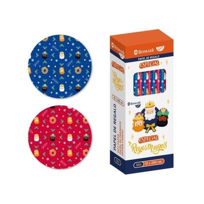 pack-de-50-unidades-bismark-navidad-reyes-magos-rollo-de-papel-regalo-medidas-70cmx200cm-2-disenos-diferentes