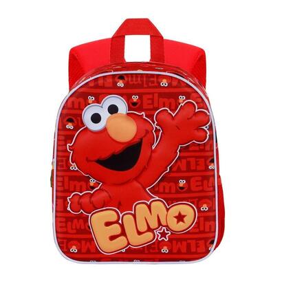mochila-3d-elmo-barrio-sesamo-30cm