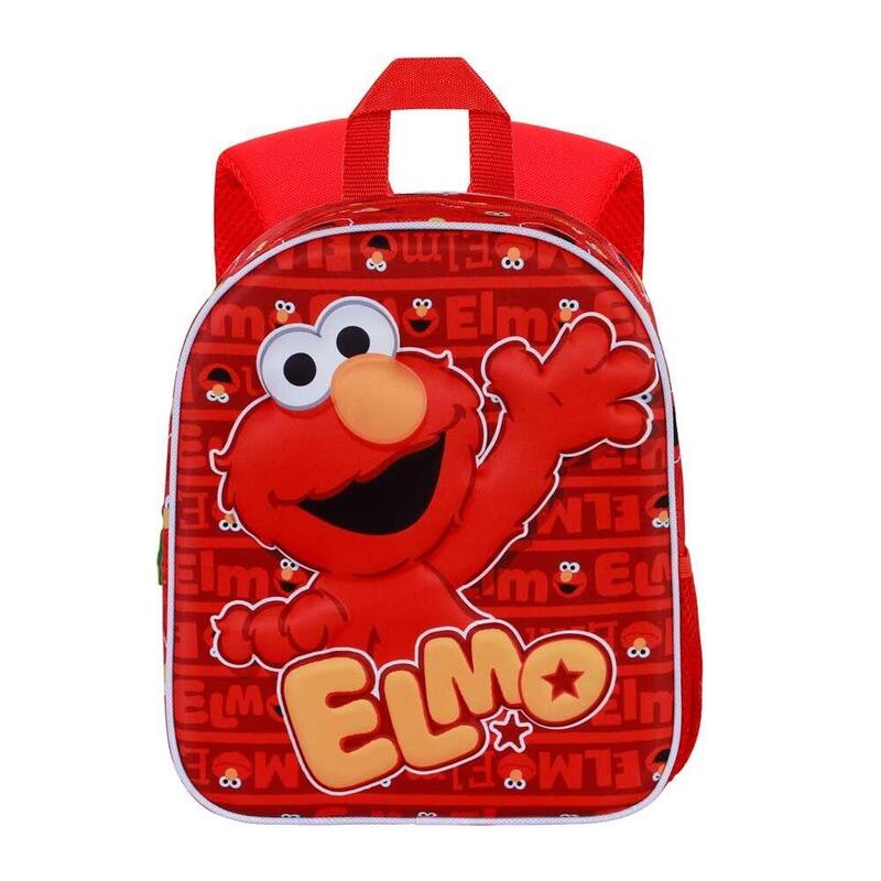 mochila-3d-elmo-barrio-sesamo-30cm