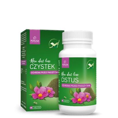 pokusa-raw-diet-line-cistus-120-tab