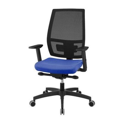unisit-silla-melania-giratoria-sincro-con-trasnlap-reposabrazos-ajustables-respaldo-malla-negro-y-asiento-acolchado-azul
