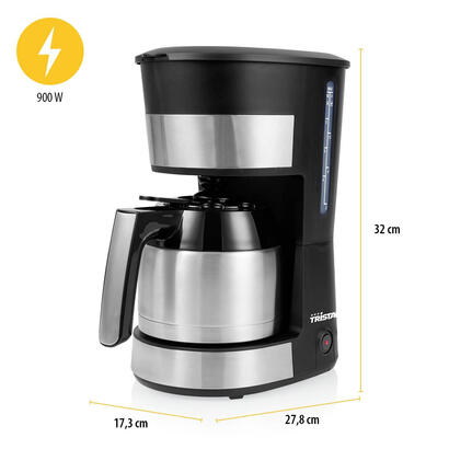 cafetera-de-goteo-tristar-cm-1283-10-tazas-negra-y-plata
