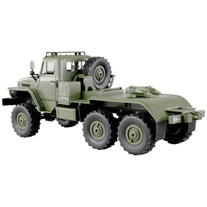 amewi-ural-b36-militar-lkw-6wd-con-tieflader-116-rtr-verde