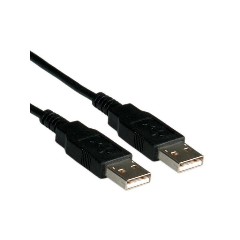 cable-roline-11028930-usb-3-m-usb-20-usb-a-negro