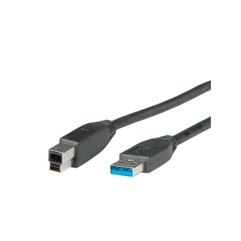roline-11028871-cable-usb-usb-32-gen-1-31-gen-1-3-m-usb-a-usb-b-negro