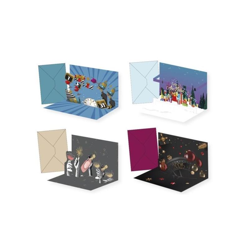 pack-de-24-unidades-bismark-tarjeta-pop-up-de-felicitacion-de-ano-nuevo-con-sobre-decorada-con-foil-y-relieves-pop-up