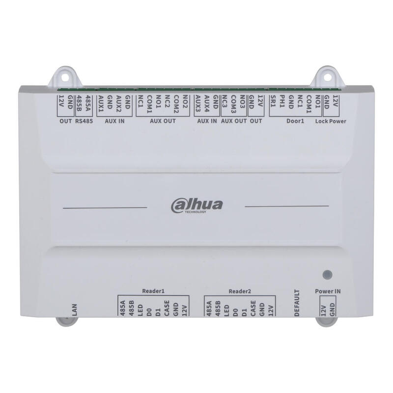 dahua-asc4201b-d-controladora-1-puertas-2-direcciones-para-carril-din-ip-wiegand-rs-485