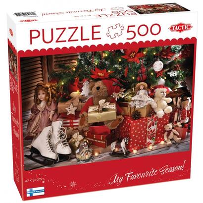 puzzle-500-elementow-swiateczne-prezenty-i-zabawki