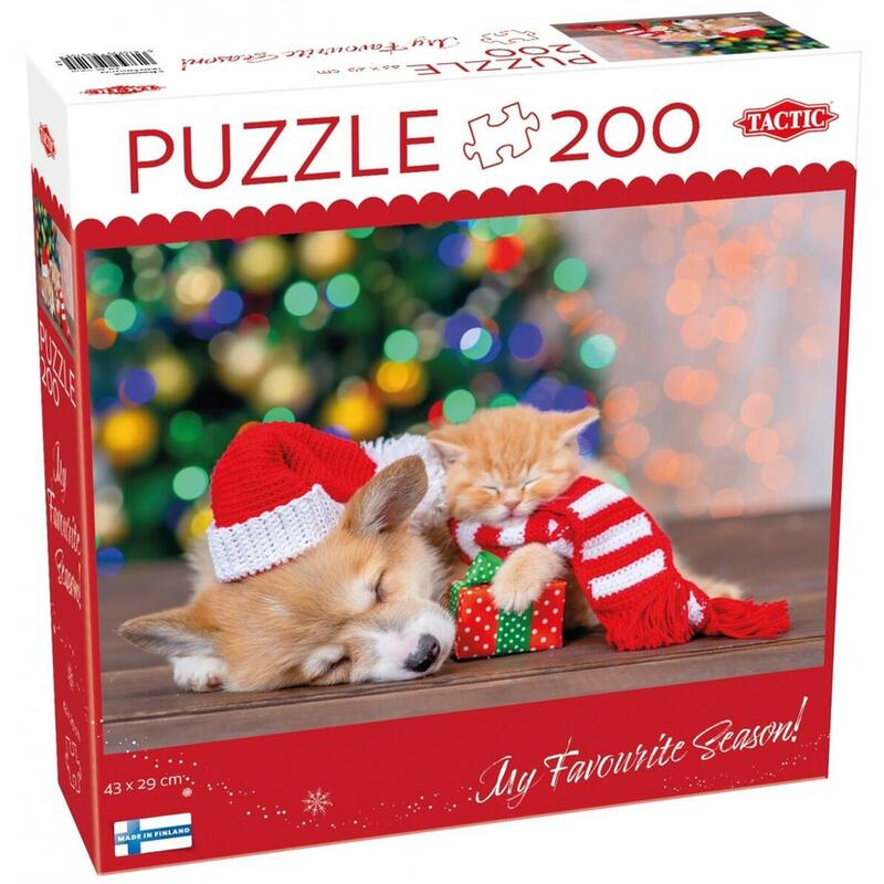 puzzle-200-elementow-pazurki-i-prezenty