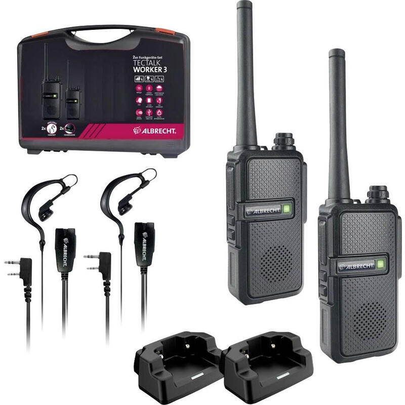 albrecht-2er-kofferset-tectalk-worker-3-pmr446