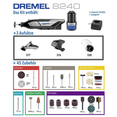 herramienta-multifuncional-inalambrica-dremel-8240-345-12-voltios-negrogris-bateria-de-iones-de-litio-de-2-ah-accesorios-de-45-p