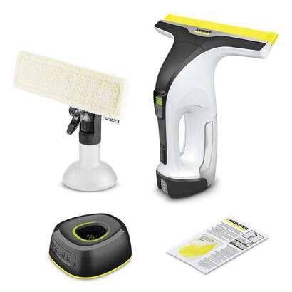 karcher-wv-4-4-plus-battery-set-limpiador-electrico-ventana-015-l-negro-blanco-amarillo