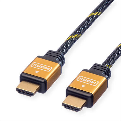 cable-roline-11045563-hdmi-3-m-hdmi-tipo-a-estandar-negro-oro