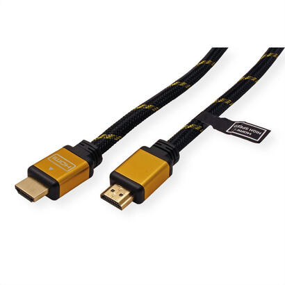 cable-roline-11045563-hdmi-3-m-hdmi-tipo-a-estandar-negro-oro