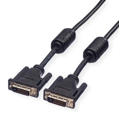 cable-roline-11045556-dvi-75-m-dvi-d-negro
