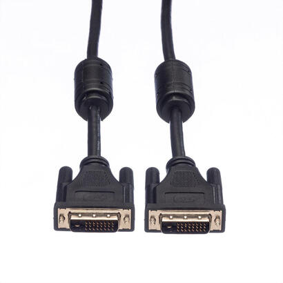 cable-roline-11045556-dvi-75-m-dvi-d-negro