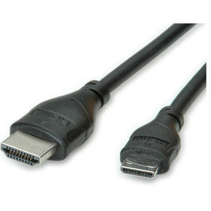 cable-roline-11045568-hdmi-08-m-hdmi-tipo-a-estandar-hdmi-type-c-mini-negro