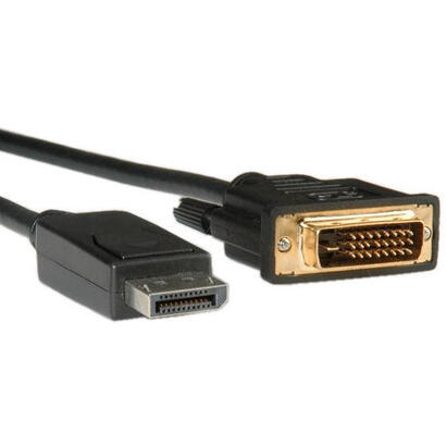 roline-11045771-adaptador-de-cable-de-video-1-m-displayport-dvi-d-negro
