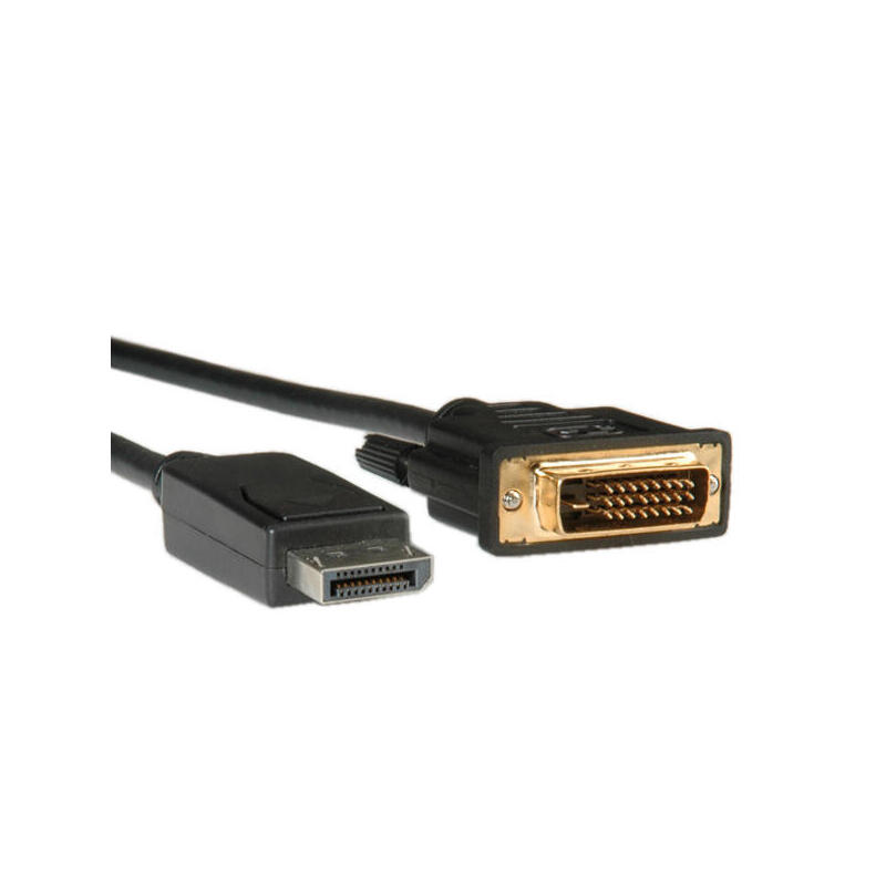 roline-11045773-adaptador-de-cable-de-video-3-m-displayport-dvi-d-negro
