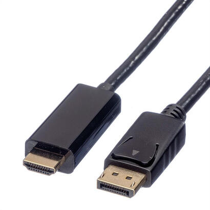 roline-11045788-adaptador-de-cable-de-video-5-m-displayport-negro