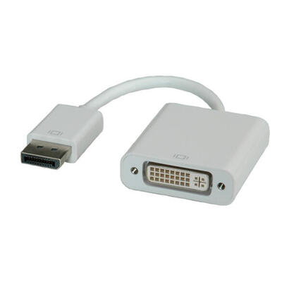 roline-displayport-dvi-adapter-015-m-blanco