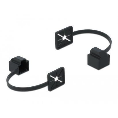 delock-maubschutz-para-rj45-mecker-mit-befemigungsclip-negro
