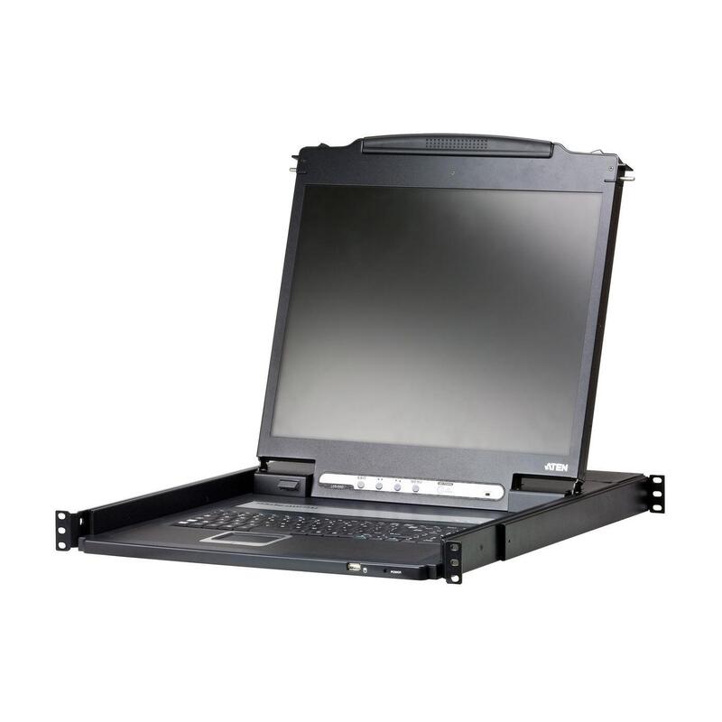 aten-cl3000n-consola-de-rack-483-cm-19-1280-x-1024-pixeles-metal-plastico-negro-1u