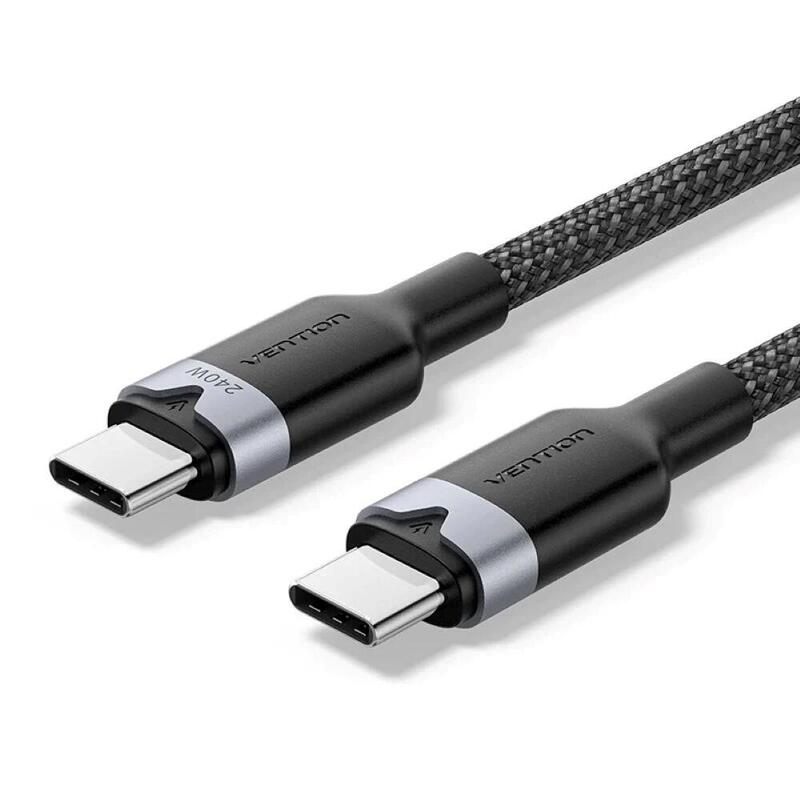 cable-usb-c-do-usb-c-20-pd-31-vention-5a-240w-1m-czarny