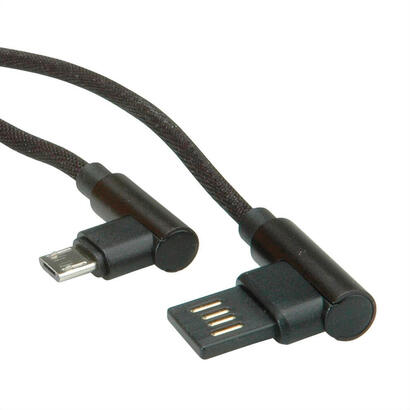 cable-roline-11028720-usb-usb-20-08-m-usb-a-micro-usb-b-negro