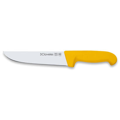 cuchillo-carnicero-fino-con-mango-amarillo-proflex-18-cm