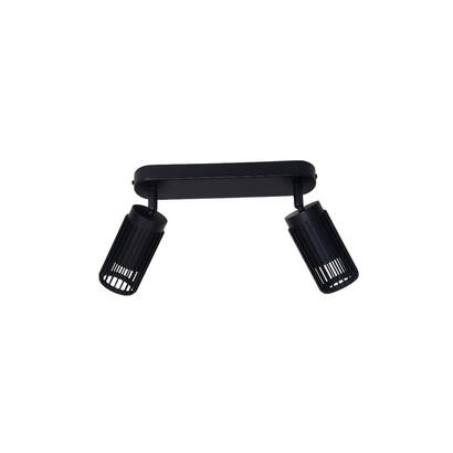 foco-2-elementos-sahara-arenado-gu10-10w-bombillas-no-incluidas-negro-30-x-6-x-21-cm