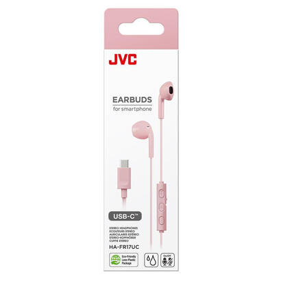 auriculares-jvc-ha-fr17uc-pink-de-tipo-boton-con-usb-c