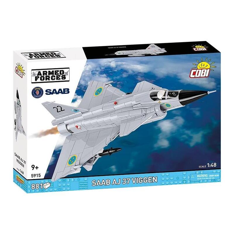 klocki-saab-aj-37-viggen-881-elementow