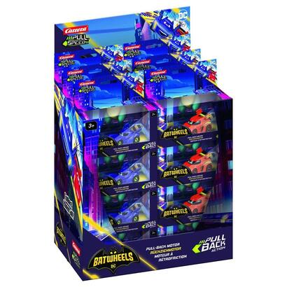 pack-de-24-unidades-coche-pull-speed-batwheels-dc-comics-surtido