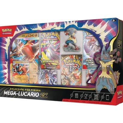 blister-cartas-mega-lucario-ex-pokemon-espanol